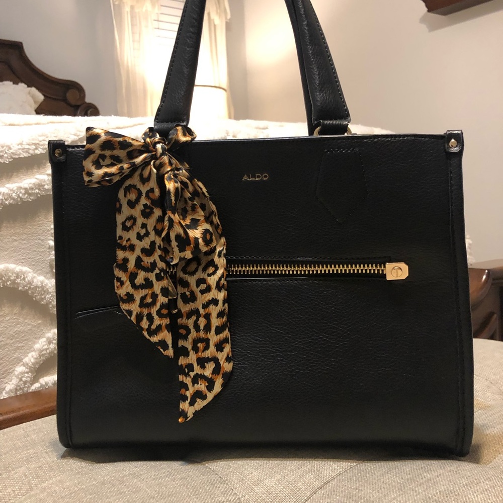 LIKE NEW!!! ALDO Fashion Black Satchel